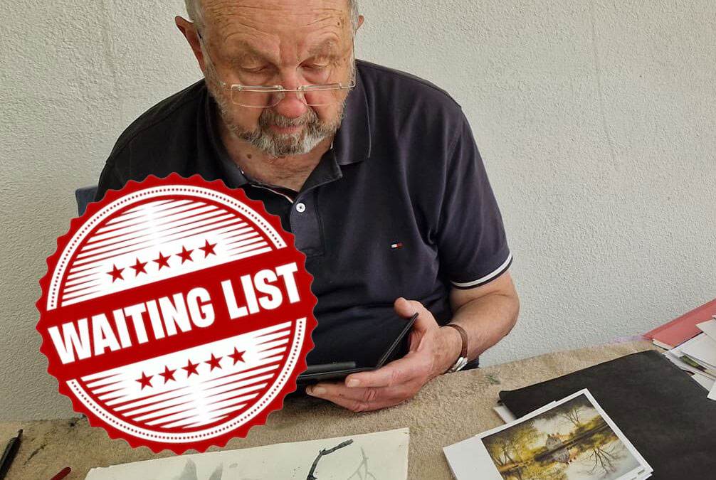 HEINZ BÜCHELE: Das lockere Aquarell: Kalkül und Zufall |  So 27. September *WARTELISTE
